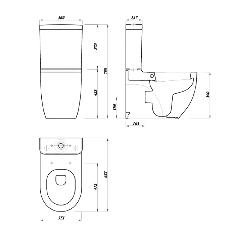 Matrix Round White Set