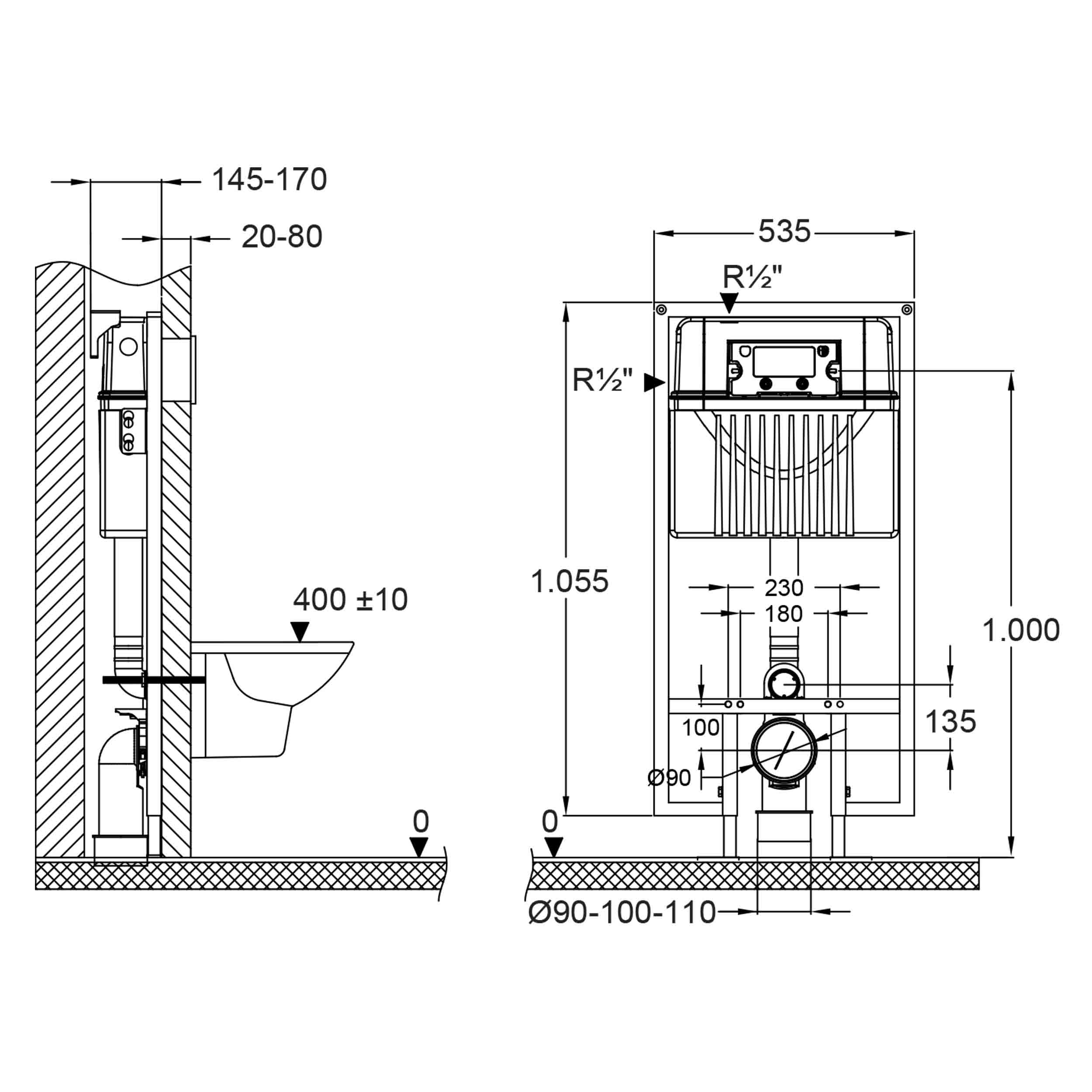 Wall Frame Tank