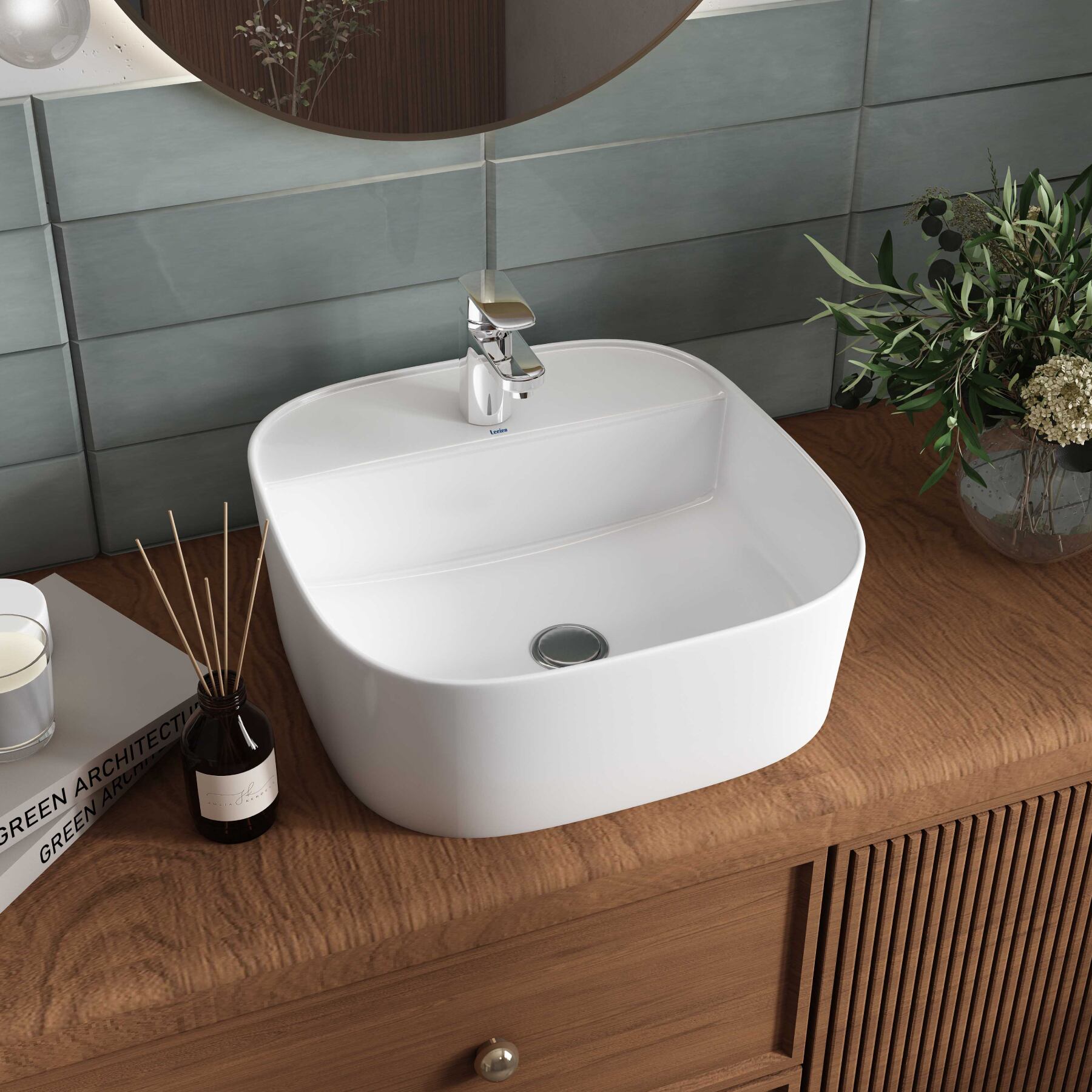 Bristol basin 42 cm with Tap hole