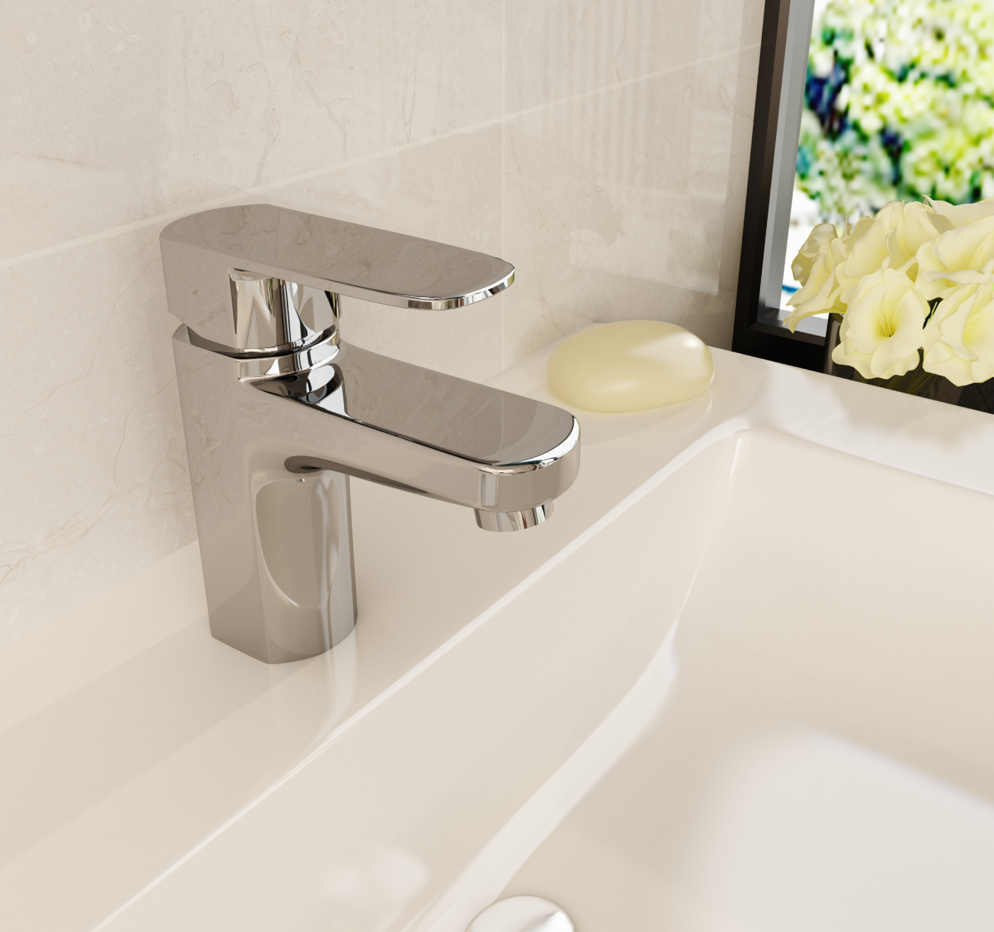 Milano Bathroom Basin Mixer
