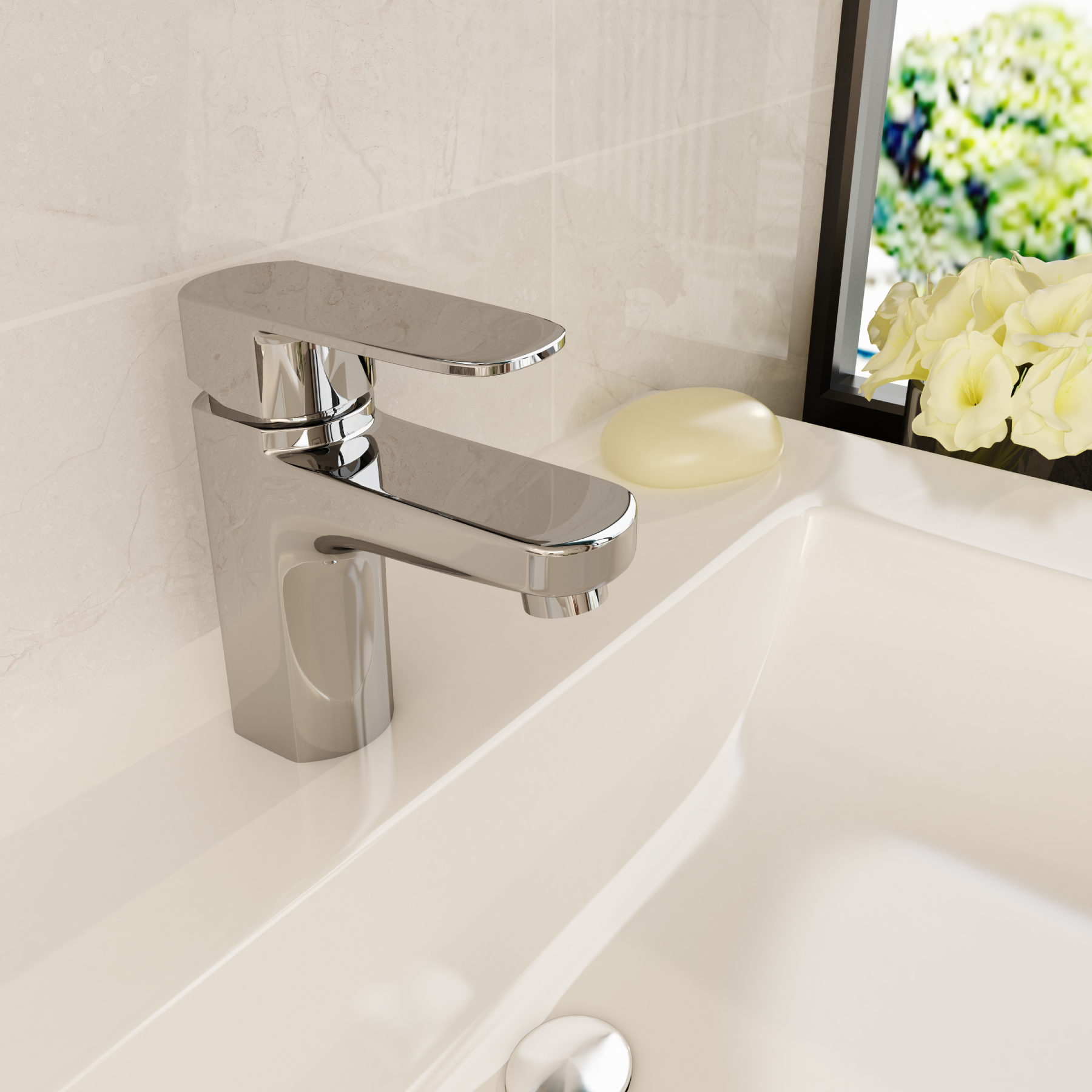 Milano Bathroom Basin Mixer