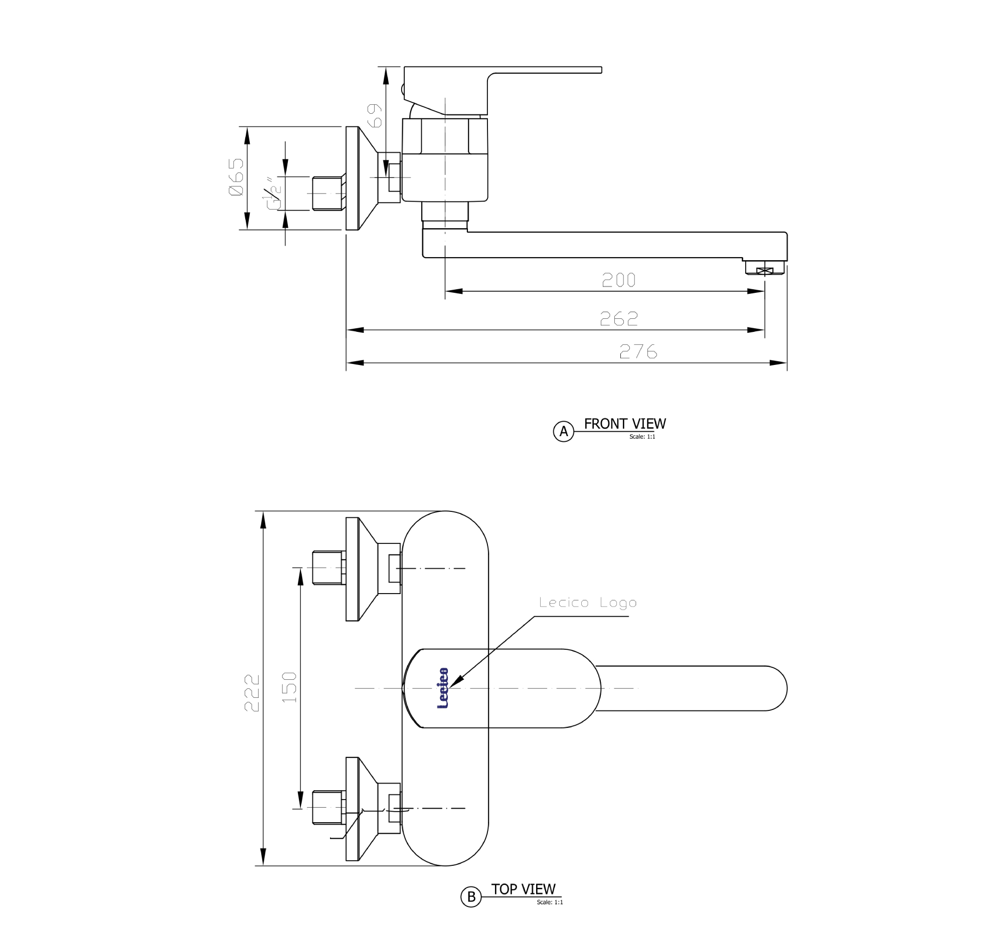 Milano Kitchen Mixer